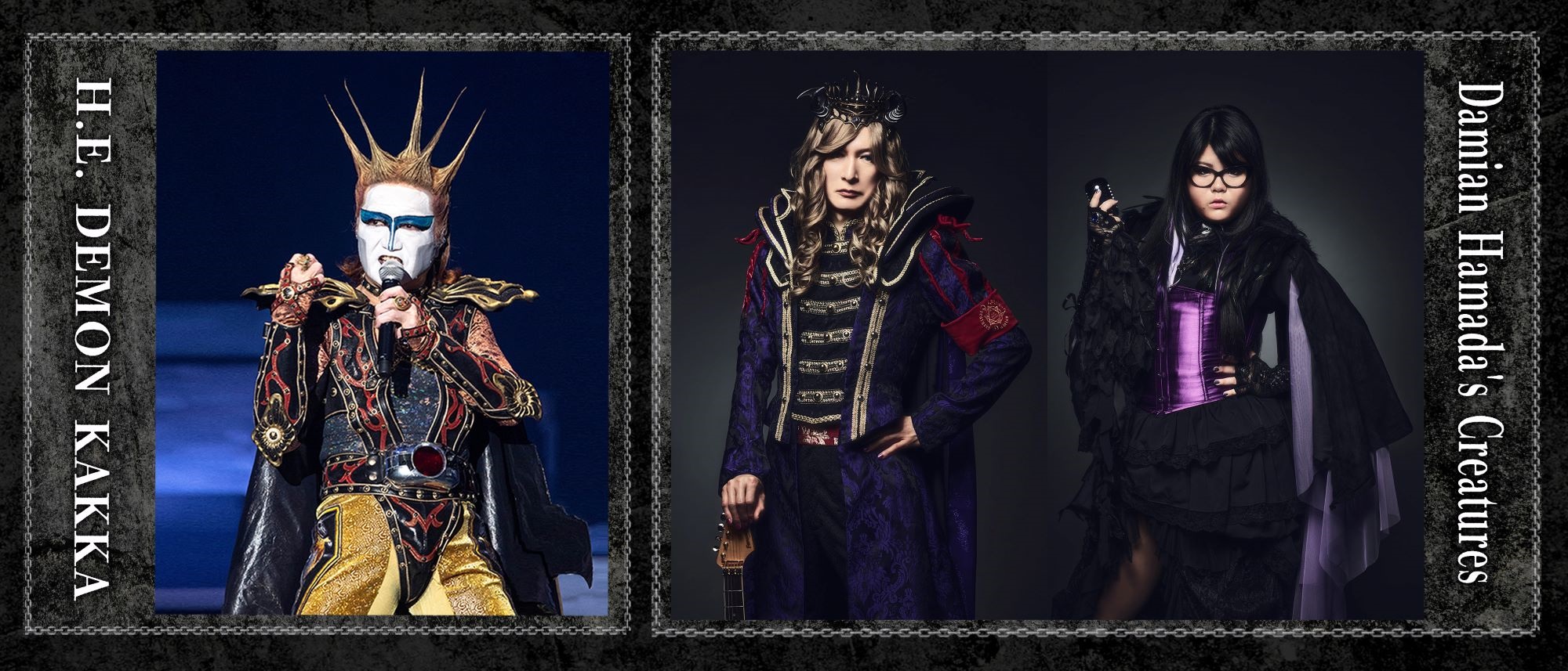 デーモン閣下c/w Damian Hamada's Creatures、悪夢の競演！？悪魔最恐