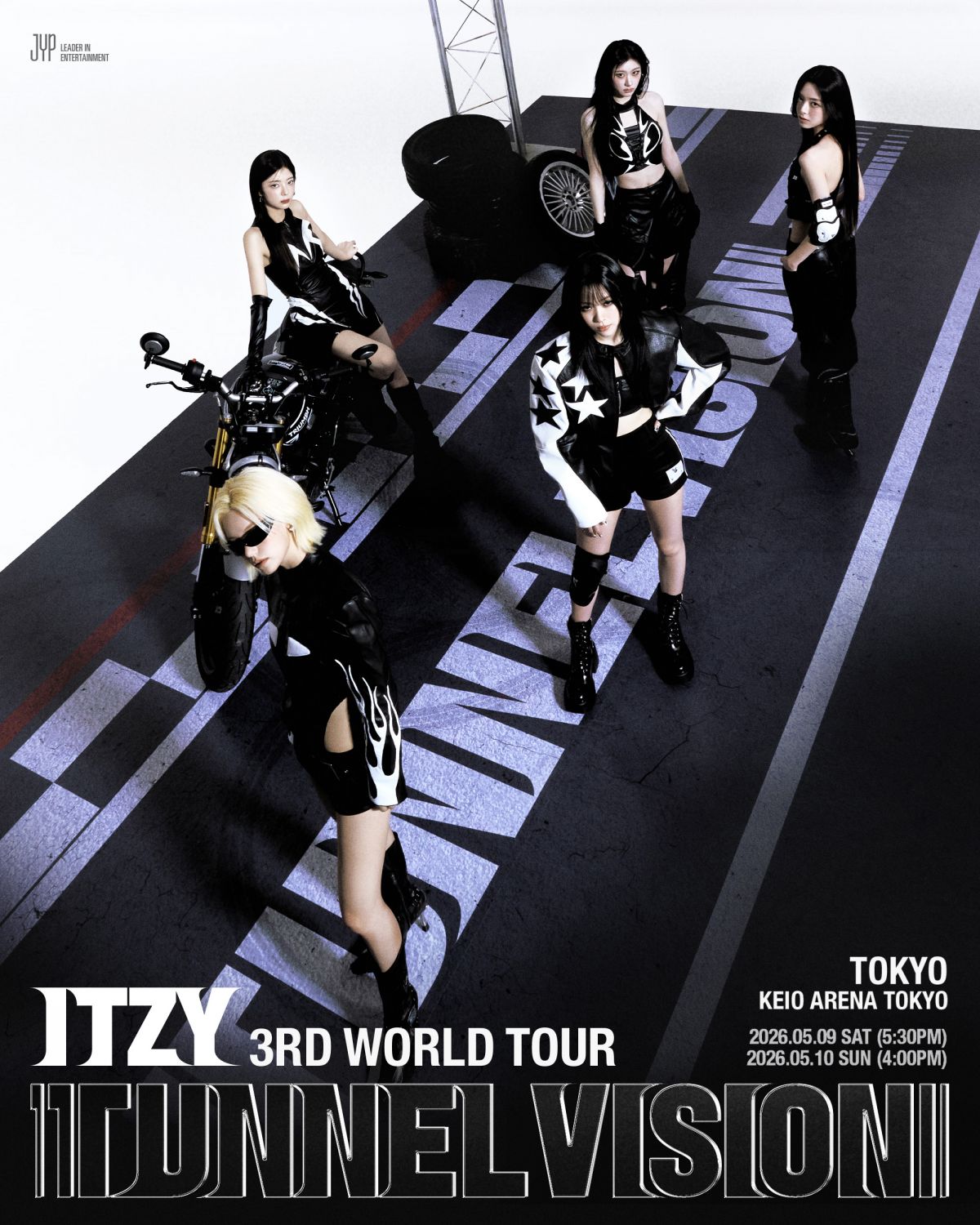 ITZY TUNNEL VISION japan ラントレ イェジ ITZY 3RD WORLD TOUR 日本公演詳細発表！！｜Fan+Headline｜ファン